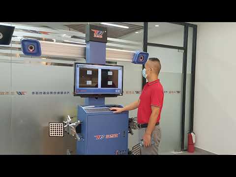 Máquina do alinhamento de roda do carro das vendas diretas 3D da fábrica com atualização livre T288 para a loja da garagem